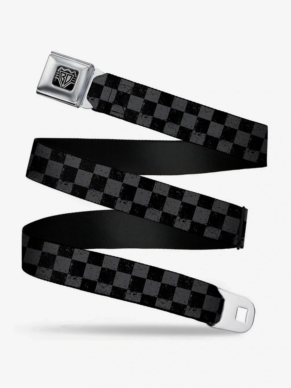 😎 Men’s Buckle Down Chevrolet adjustable checkerboard belt